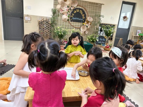 TẾT HÀN THỰC CỦA CÁC BÉ TRƯỜNG MẦM NON HOA HƯỚNG DƯƠNG 